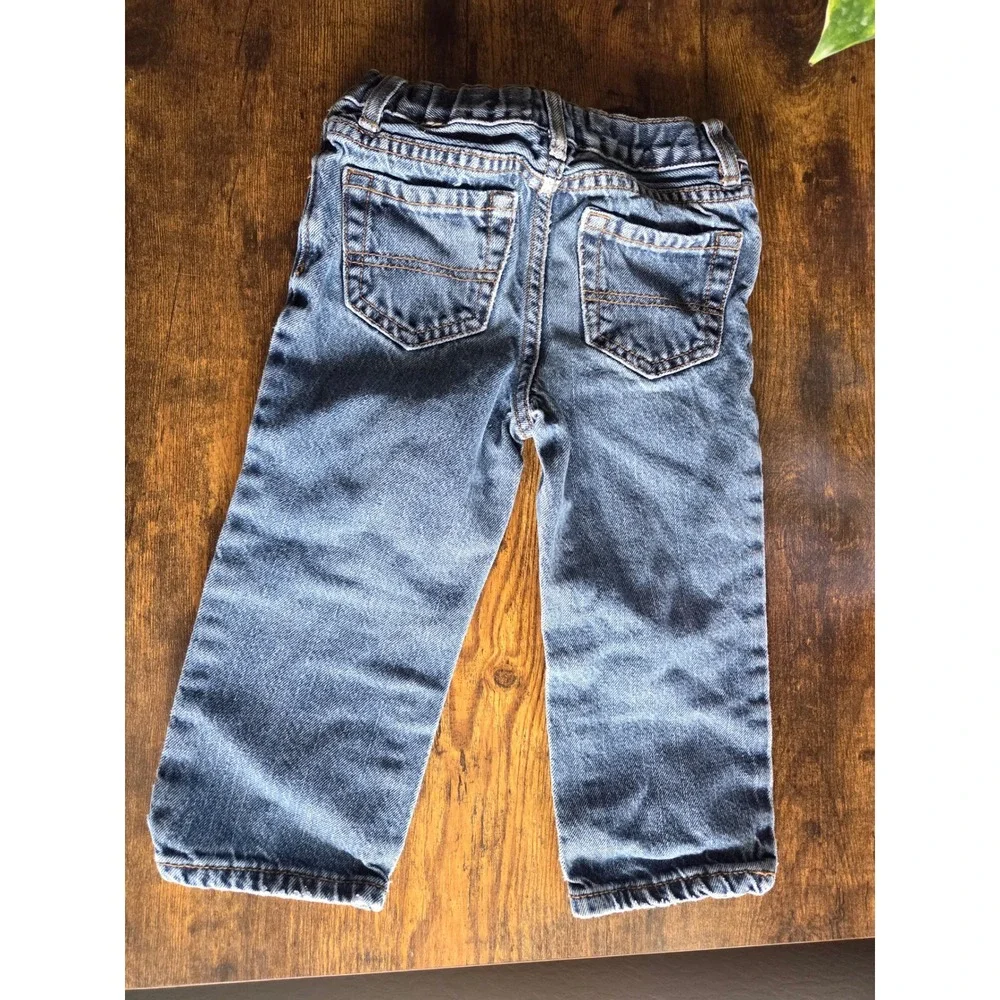Toddler Boys 2T Clothes Lot 4pc Primary Organic Cotton Tee Childrens Place Jeans